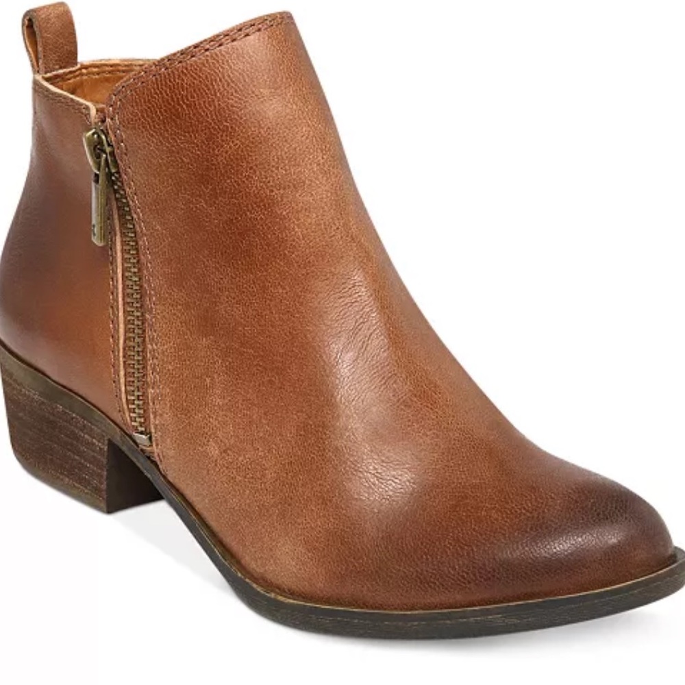 Lucky Brand Women's Basel Leather Booties